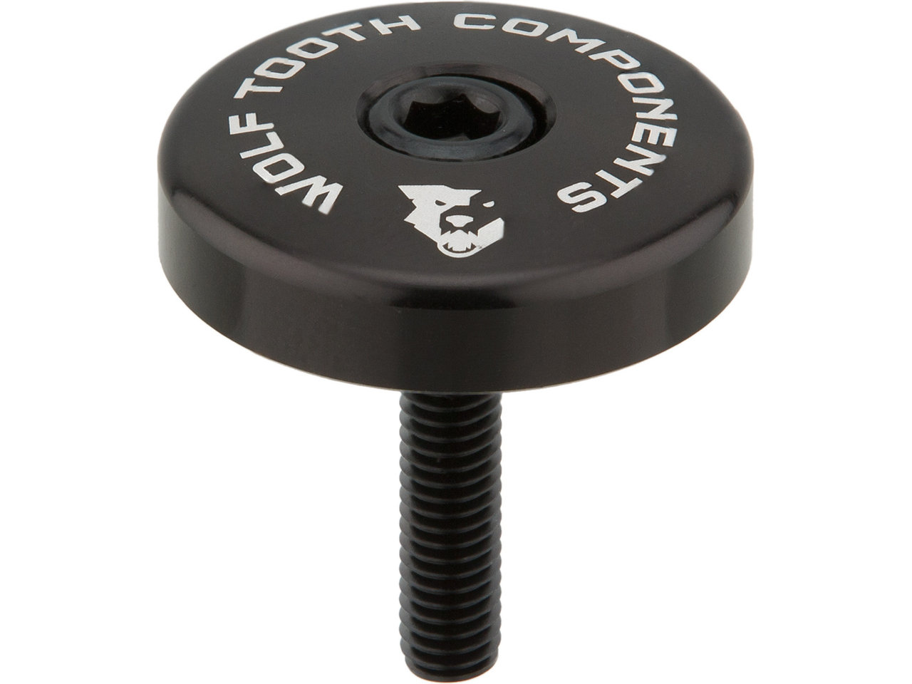 Wolf Tooth Ultralight Top Cap, 5mm Intergert Spacer, W/Bolt Wolf Tooth Ultralight Top Cap, 5mm Intergert Spacer, W/Bolt