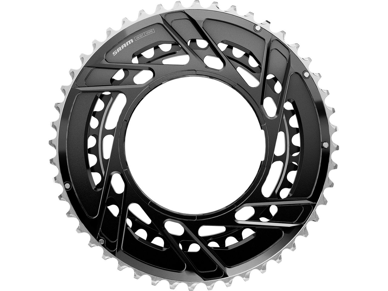 SRAM Kettenblatt-Set Road Force E1 Powermeter 2x12-fach Thread Mount SRAM Kettenblatt-Set Road Force E1 Powermeter 2x12-fach Thread Mount