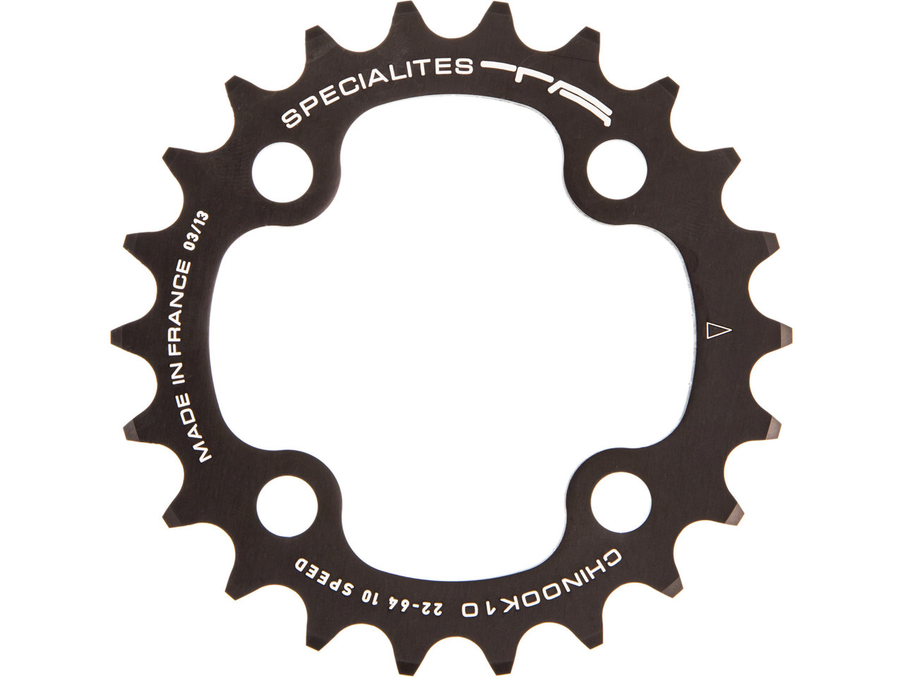 SPECIALITES TA Kettenblatt Chinook11, 4-Arm, innen, 64 mm Lochkreis SPECIALITES TA Kettenblatt Chinook11, 4-Arm, innen, 64 mm Lochkreis