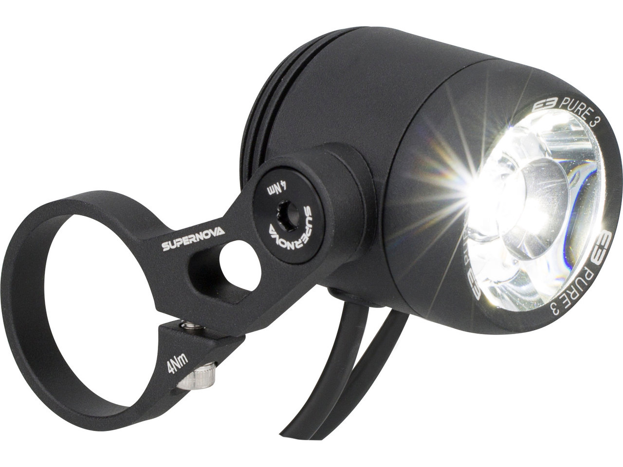 Supernova E3 Pure 3 HBM LED Frontlicht mit StVZO-Zulassung Supernova E3 Pure 3 HBM LED Frontlicht mit StVZO-Zulassung