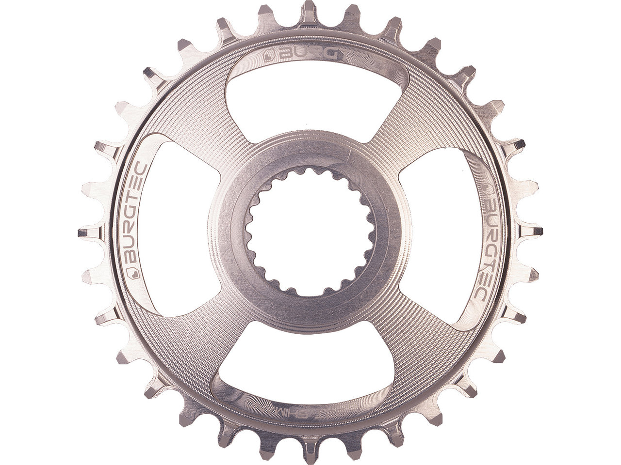 Burgtec Thick Thin Kettenblatt für Shimano DM M6100/M7100/M8100/M9100