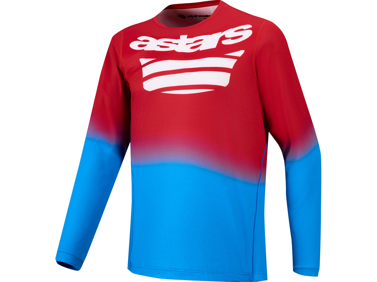 Red / bright blue