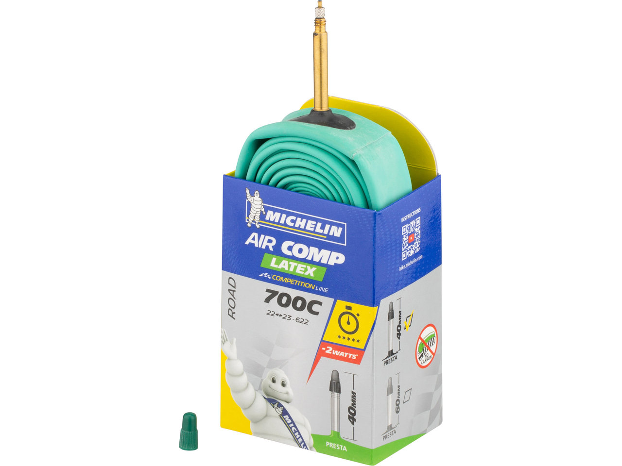 Michelin Schlauch A1 Aircomp Latex Road für 28"