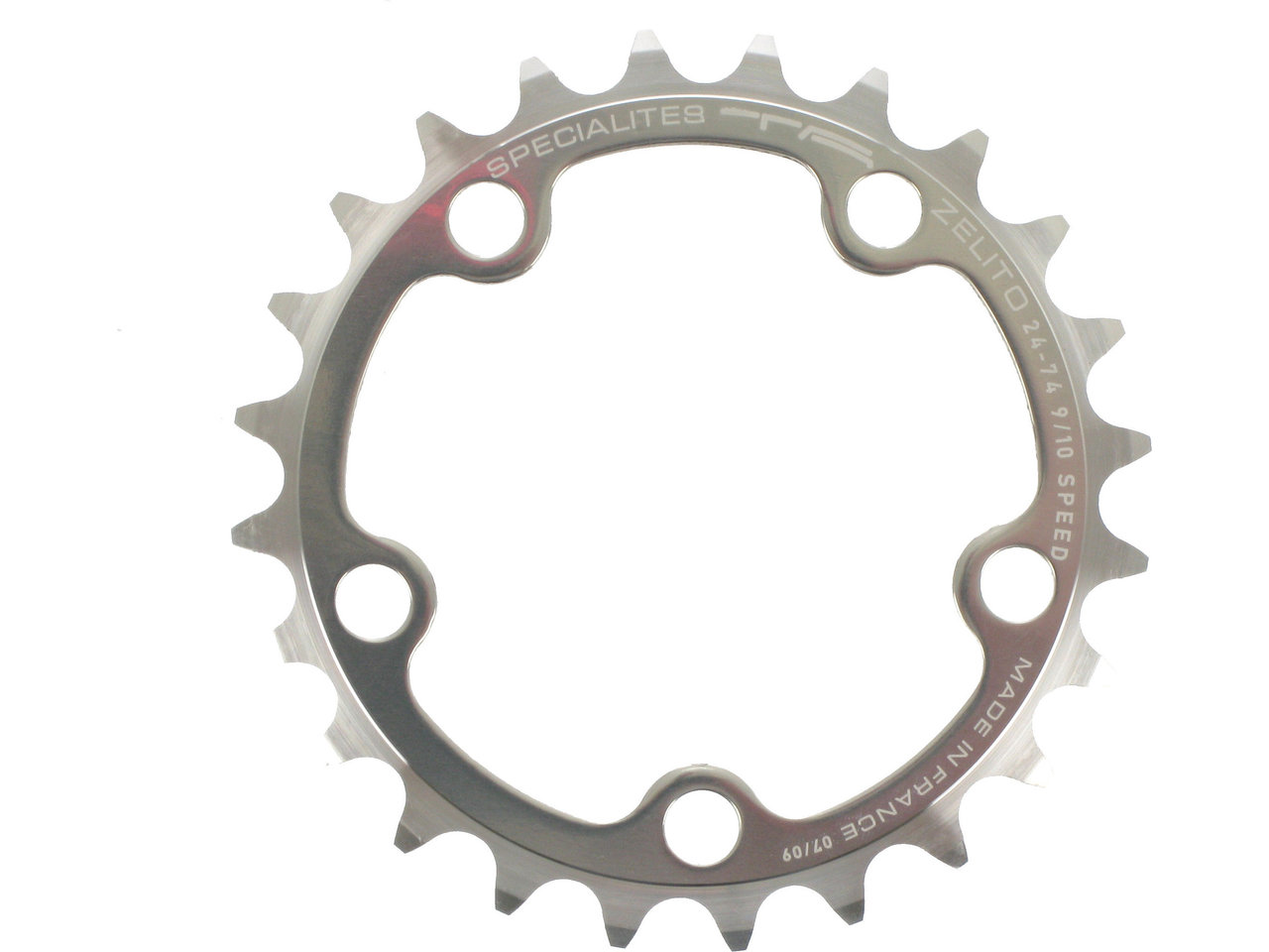 SPECIALITES TA Kettenblatt Zelito, 5-Arm, innen, 74 mm Lochkreis SPECIALITES TA Kettenblatt Zelito, 5-Arm, innen, 74 mm Lochkreis