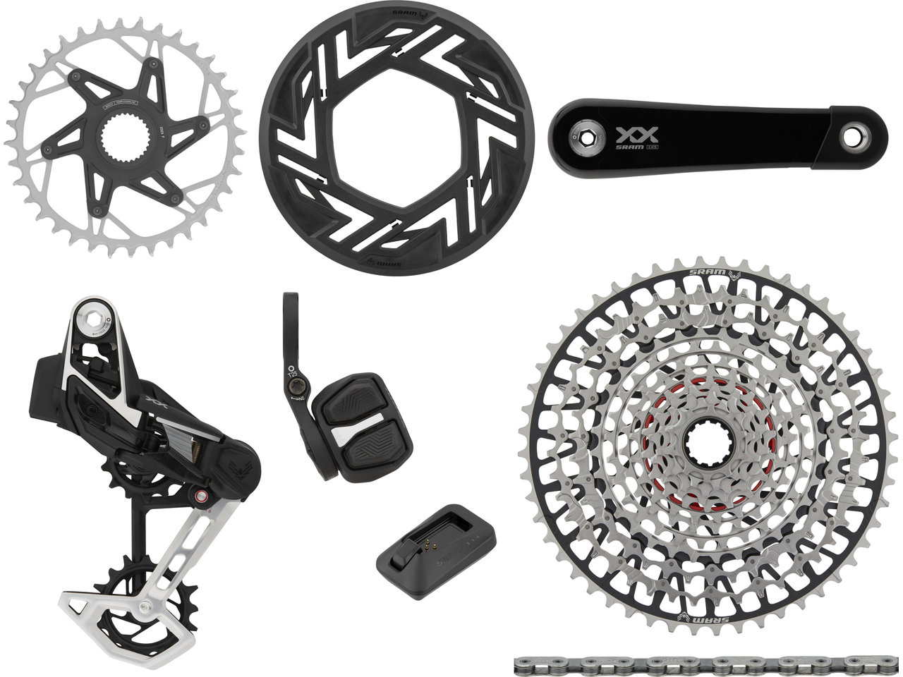 SRAM XX Eagle Transmission AXS 1x12-fach E-MTB Gruppe für Bosch