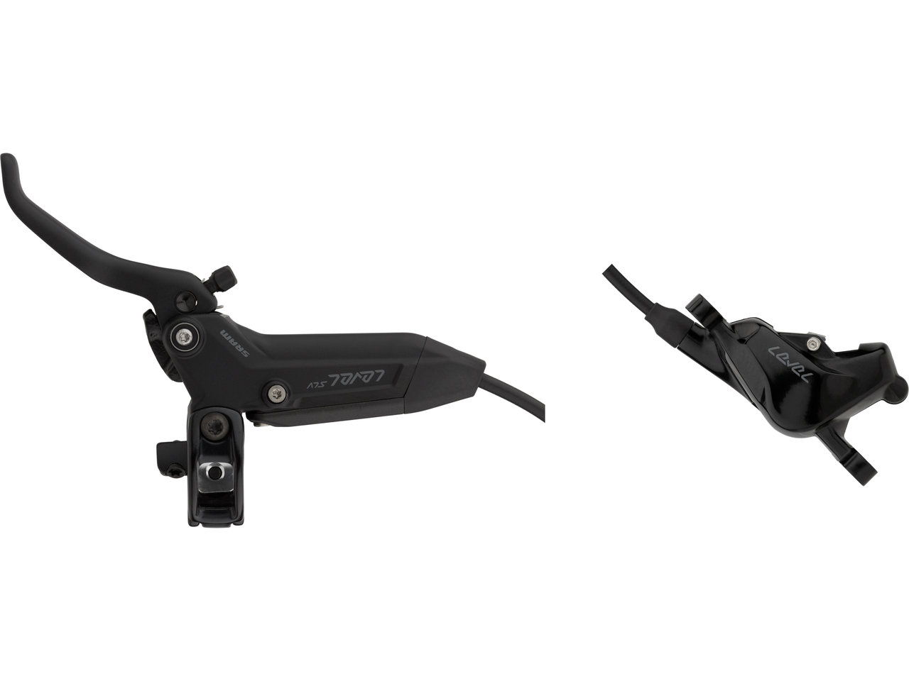 SRAM Level Ultimate Stealth 4-Piston Carbon Scheibenbremse SRAM Level Ultimate Stealth 4-Piston Carbon Scheibenbremse