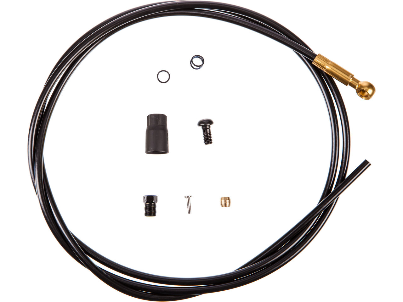 Shimano Bremsleitung SM-BH90-SBLS kürzbar mit Banjo für Saint Shimano Bremsleitung SM-BH90-SBLS kürzbar mit Banjo für Saint