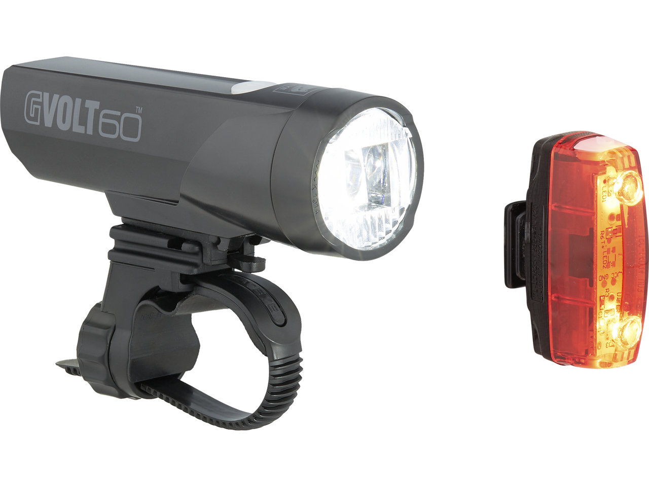 CatEye GVolt 60 + Rapid Micro G Beleuchtungsset mit StVZO-Zulassung