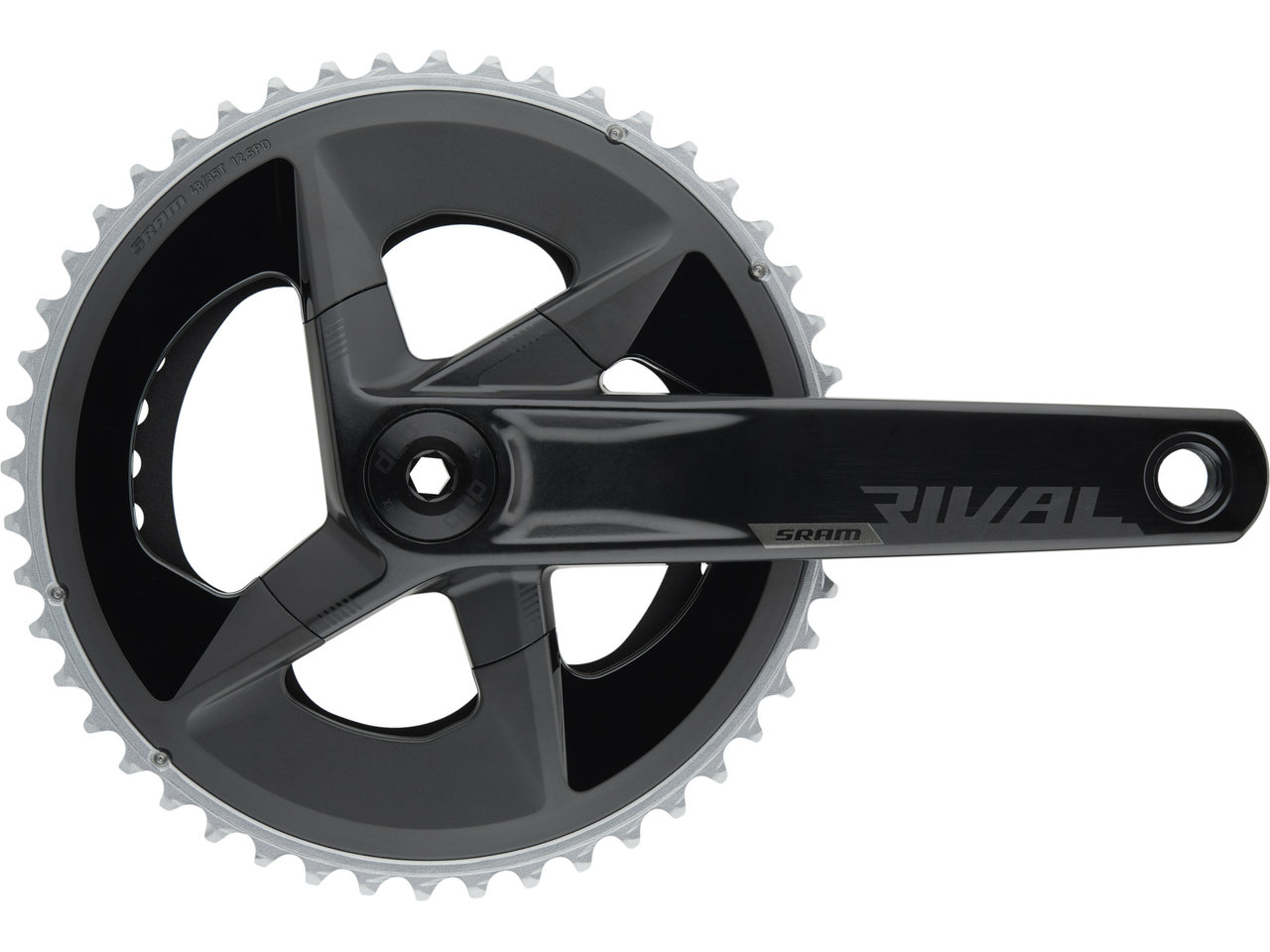 SRAM Rival DUB 2x12-fach Kurbelgarnitur SRAM Rival DUB 2x12-fach Kurbelgarnitur