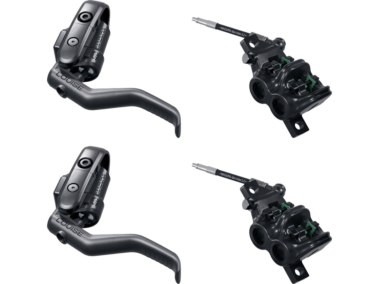 Louise Elite V+h Set Scheibenbremse