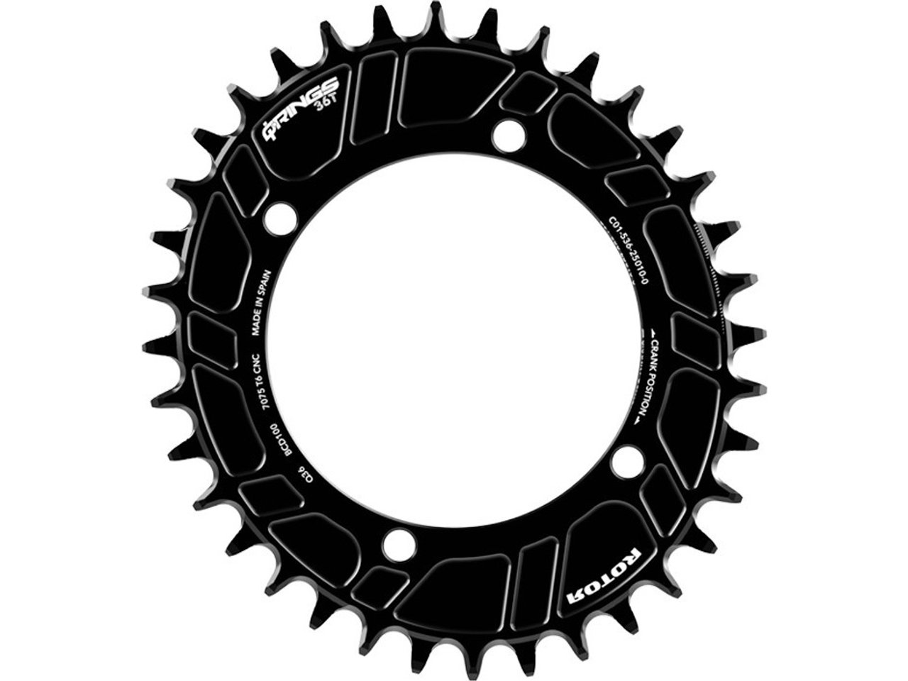 Rotor Q-RINGS MTB 1-fach Kettenblatt BCD100X4 Rotor Q-RINGS MTB 1-fach Kettenblatt BCD100X4
