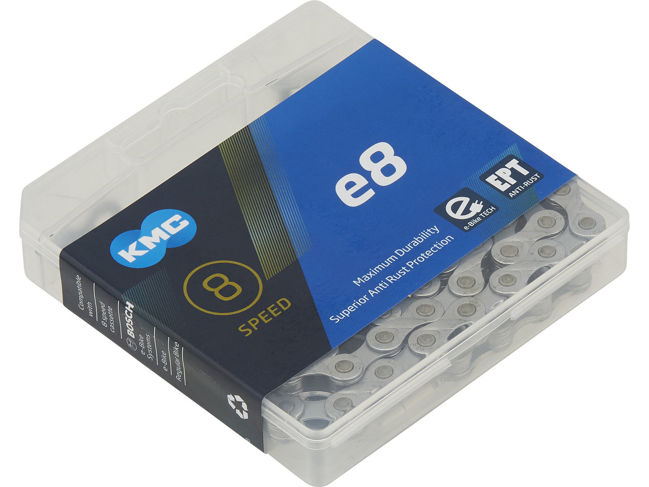 KMC e8 EPT 8-Delt El-Sykkel Kjede KMC e8 EPT 8-Delt El-Sykkel Kjede