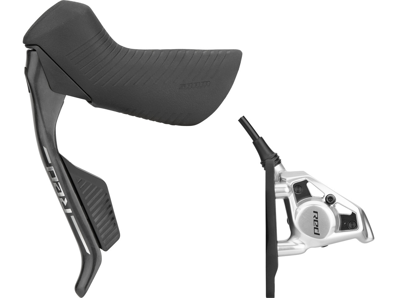 SRAM Red E1 AXS HRD Scheibenbremse mit Schalt-/Bremsgriff SRAM Red E1 AXS HRD Scheibenbremse mit Schalt-/Bremsgriff