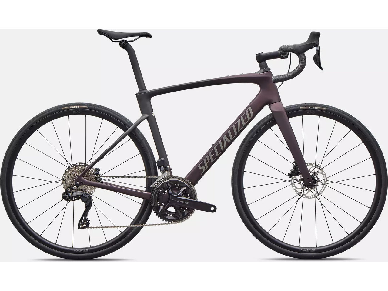 Roubaix Sl8 Comp Di2 Satin Solidity/obsidian Metallic/smoke 2026 52 Cm