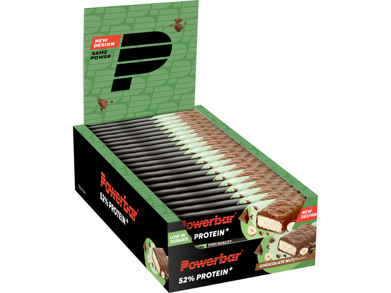 Powerbar 52% Protein+ Proteinrigel - 20 Stück Powerbar 52% Protein+ Proteinrigel - 20 Stück