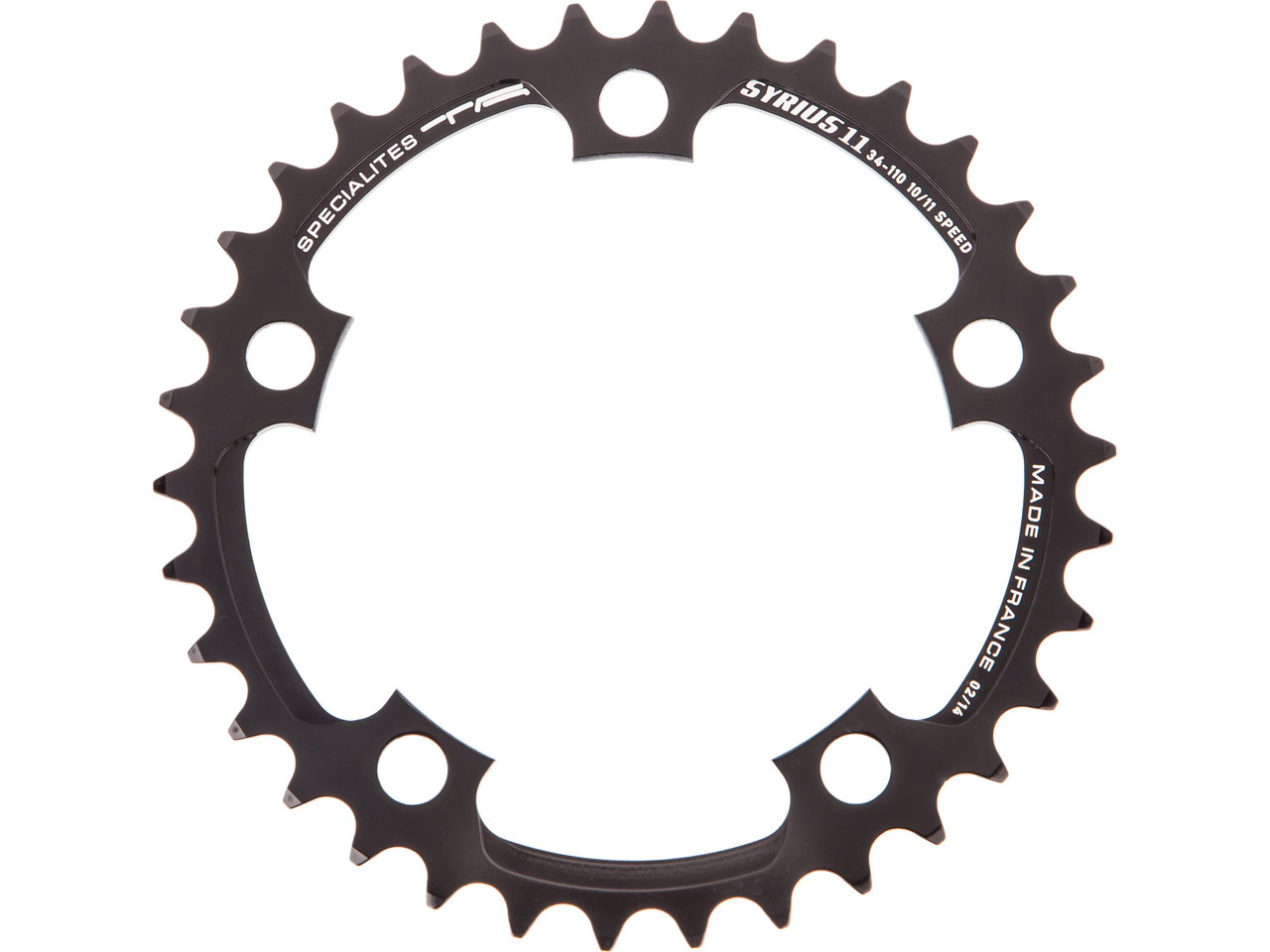 SPECIALITES TA Kettenblatt Syrius 11, 5-Arm, innen, 110 mm Lochkreis SPECIALITES TA Kettenblatt Syrius 11, 5-Arm, innen, 110 mm Lochkreis