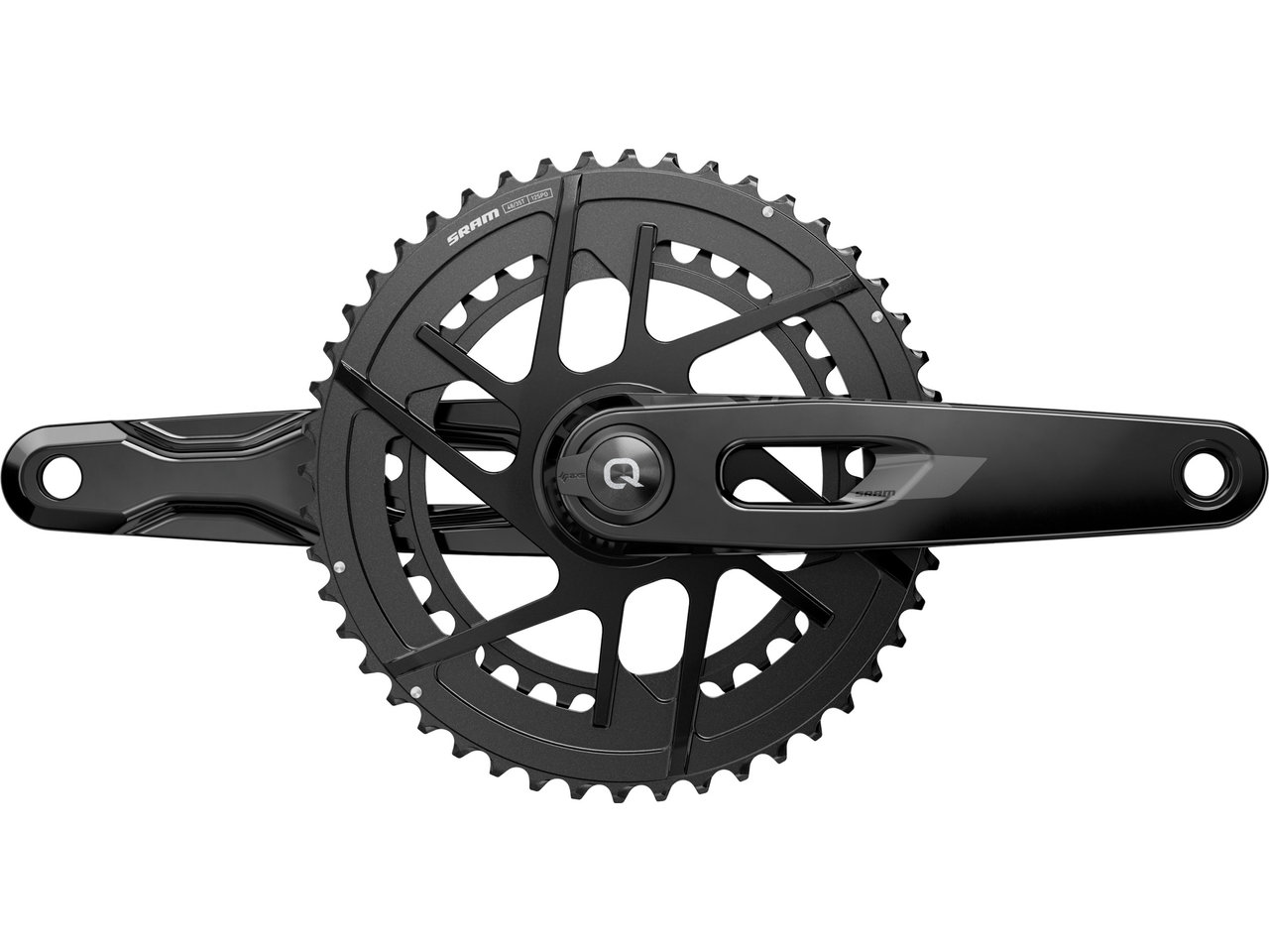 SRAM Rival E1 DUB DM 2x12-fach Powermeter Kurbelgarnitur SRAM Rival E1 DUB DM 2x12-fach Powermeter Kurbelgarnitur