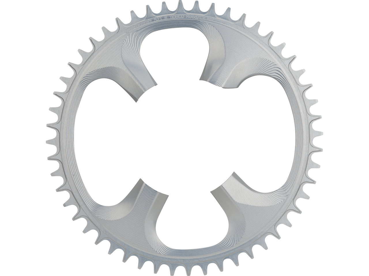 Garbaruk Kettenblatt Round Asymmetric 4-Arm für Shimano Ultegra 8000