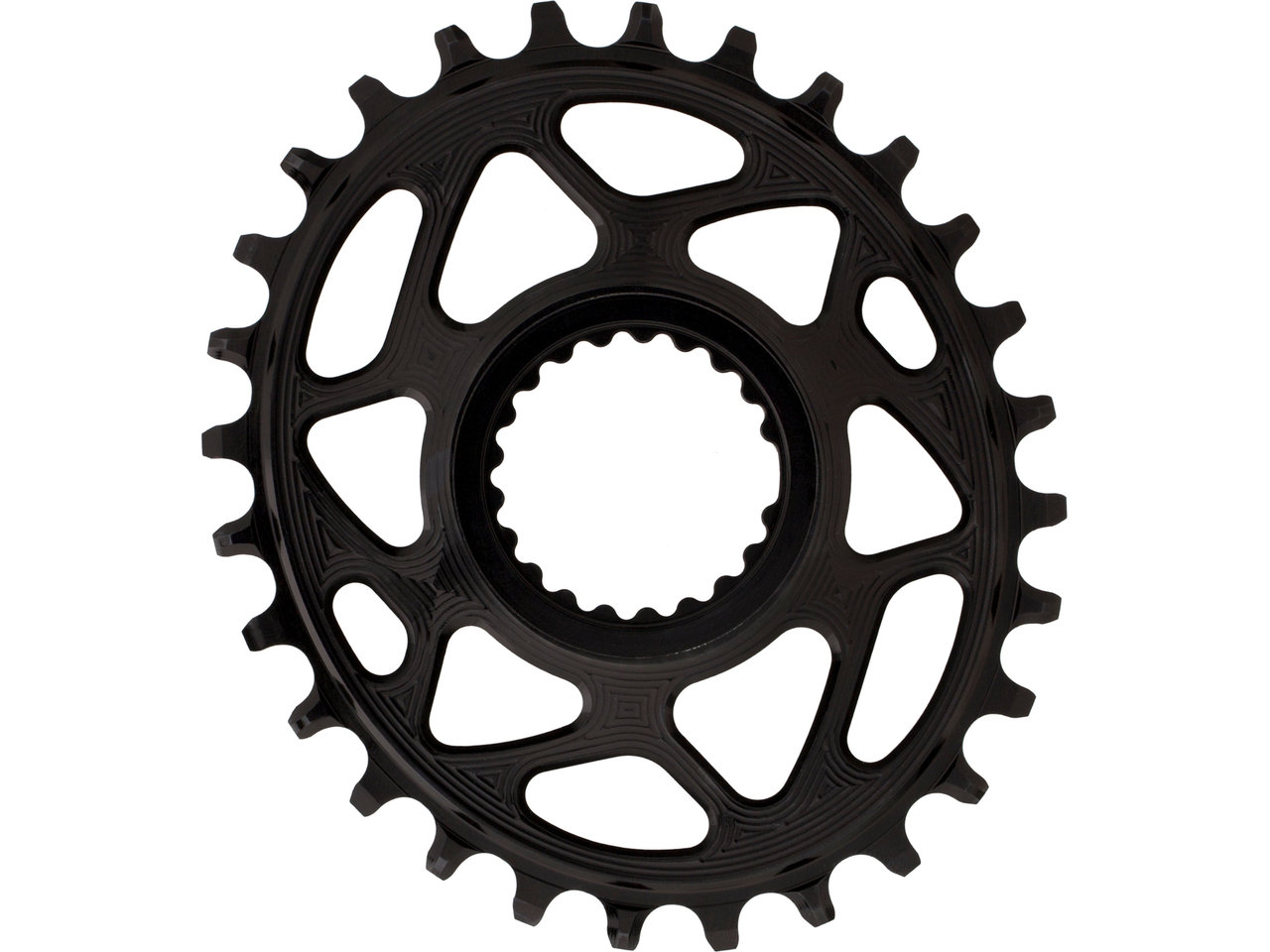 absoluteBLACK Oval Boost Kettenblatt für SRAM Direct Mount 3 mm Offset