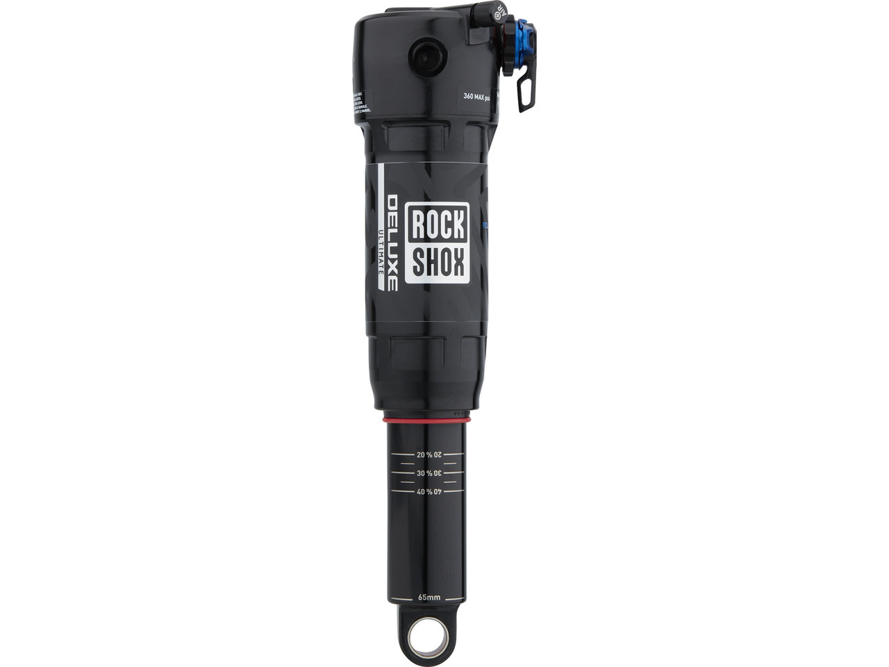 Rock Shox Deluxe Ultimate Rct C1 Debon Air Trunnion Støtdemper Rock Shox Deluxe Ultimate Rct C1 Debon Air Trunnion Støtdemper