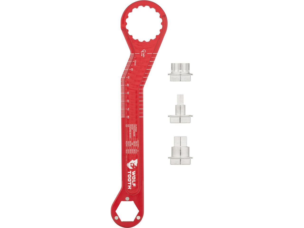 Wolf Tooth Pack Wrench and Inserts Kit Innenlagerwerkzeug Set