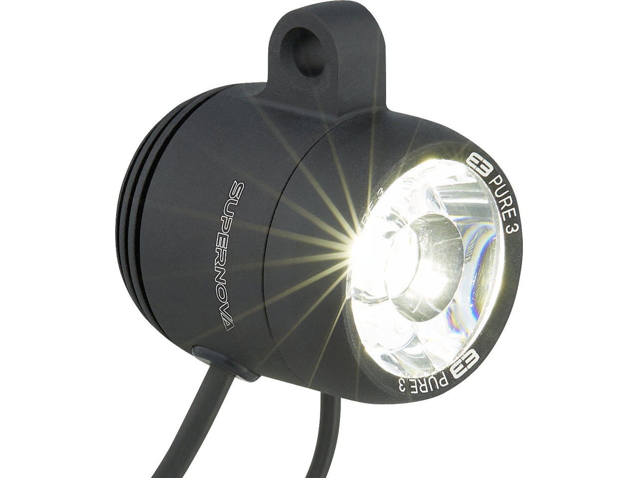 Supernova E3 Pure 3 Upside-Down LED Frontlicht mit StVZO-Zulassung Supernova E3 Pure 3 Upside-Down LED Frontlicht mit StVZO-Zulassung