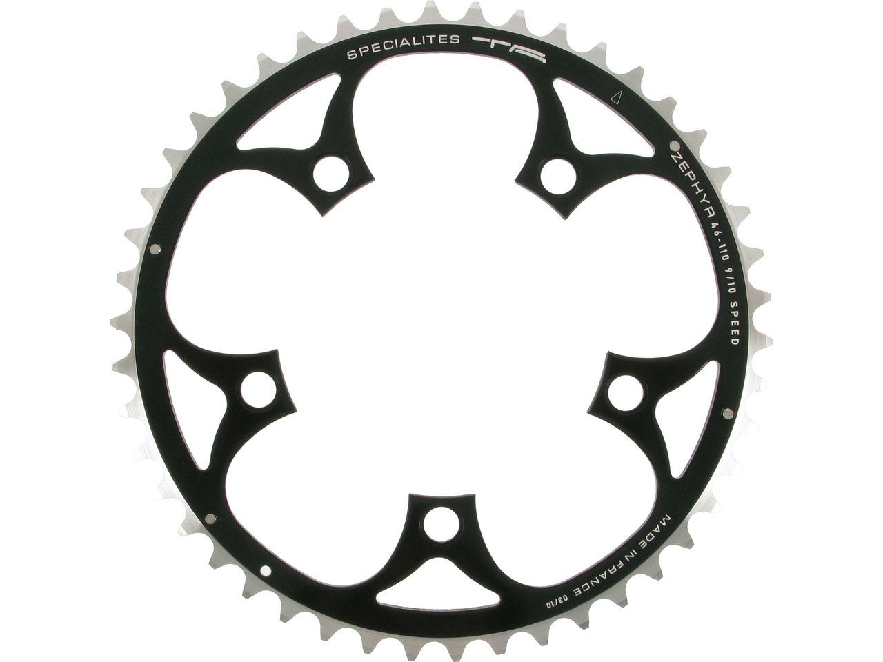 SPECIALITES TA Kettenblatt Zephyr, 5-Arm, Mitte, 110 mm Lochkreis
