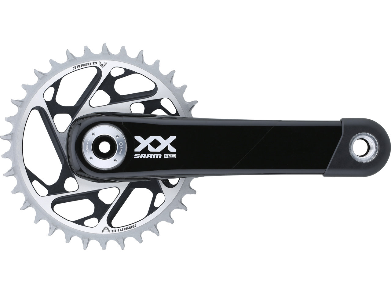 SRAM XX SL Eagle Transmission T-Type DUB DM 12-fach Carbon Kurbelgarnitur SRAM XX SL Eagle Transmission T-Type DUB DM 12-fach Carbon Kurbelgarnitur