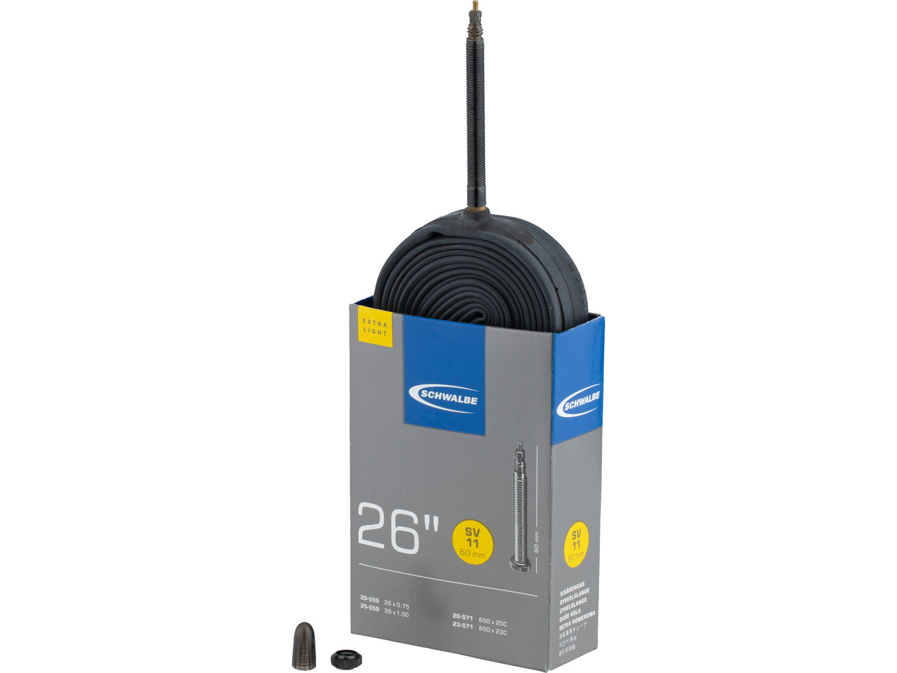 Schwalbe Schlauch 11 Extralight für 26" Schwalbe Schlauch 11 Extralight für 26"