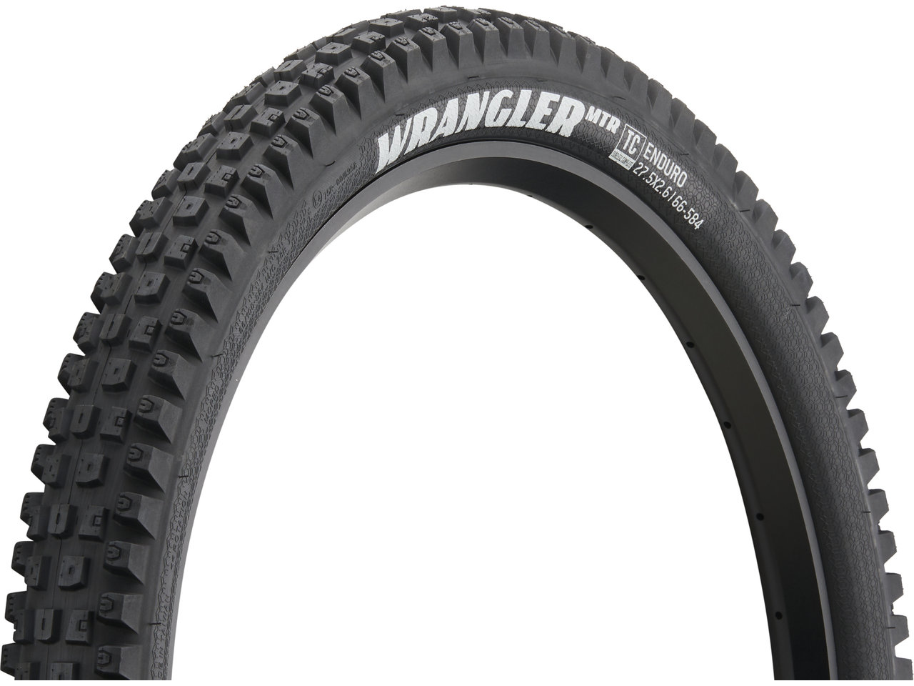 Goodyear Wrangler MTR Enduro Tubeless Complete 27,5" Faltreifen, Black, 27.5 x 2.6