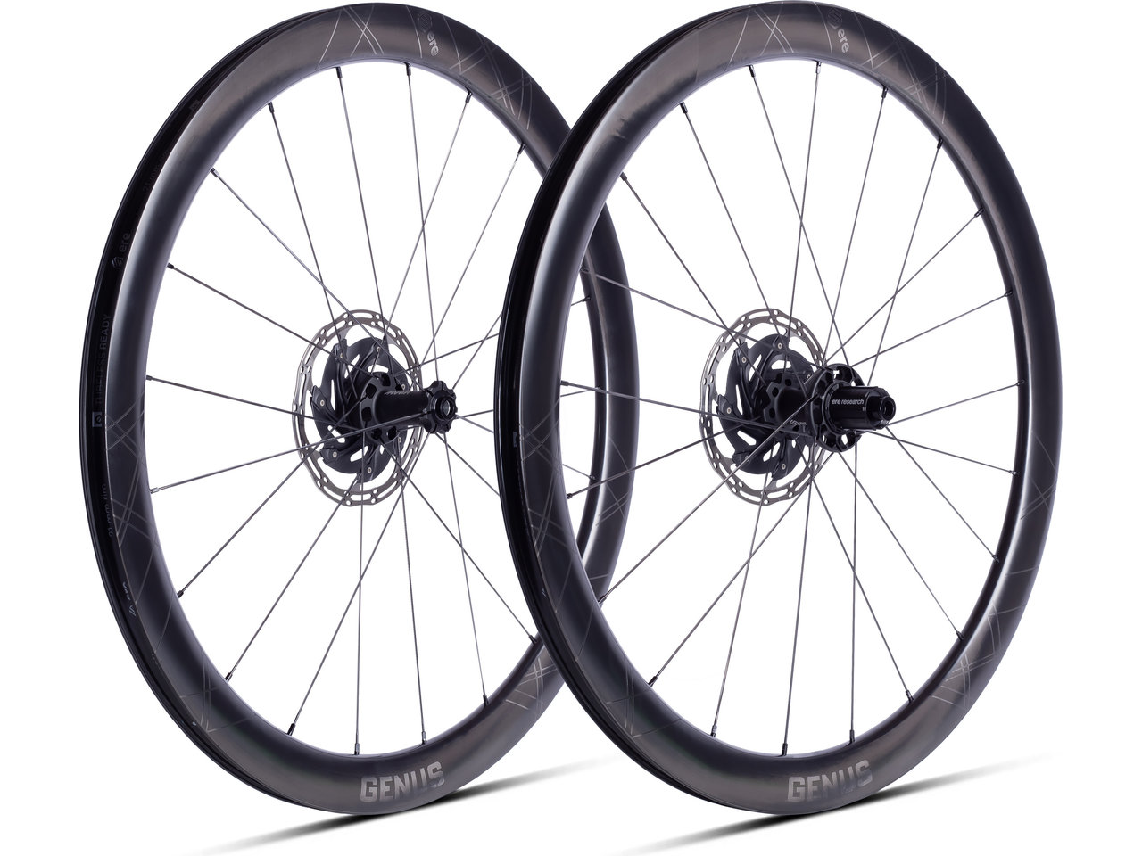 Ere Research Genus II CL45 Carbon Disc Center Lock 28" Laufradsatz