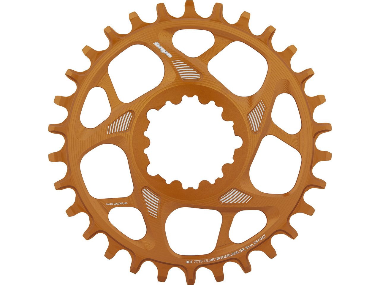 R22 Spiderless Sram Direct Mount Kettenblatt