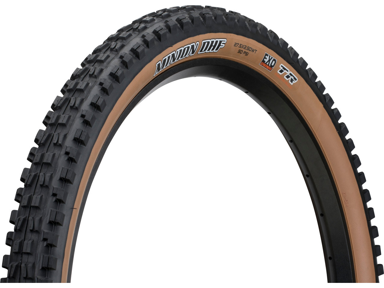 Maxxis Minion DHF Dual EXO WT TR Skinwall 27,5" Faltreifen