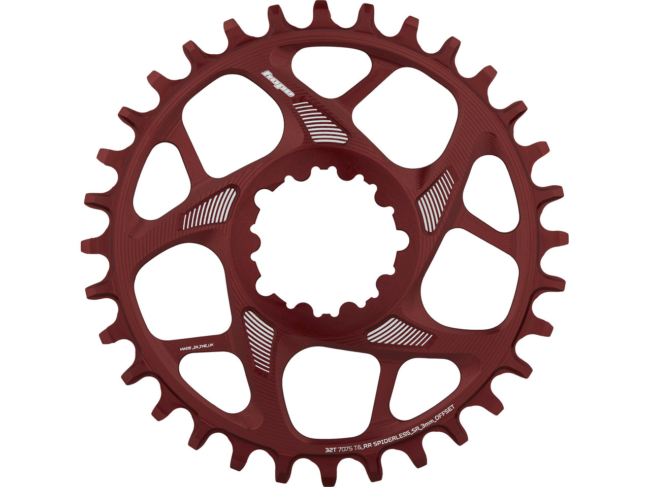 R22 Spiderless Sram Direct Mount Kettenblatt