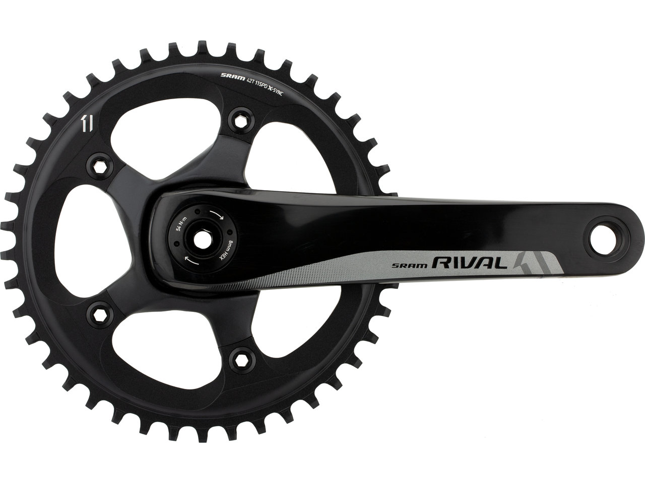 SRAM Rival 1 BB30 11-fach Kurbelgarnitur SRAM Rival 1 BB30 11-fach Kurbelgarnitur