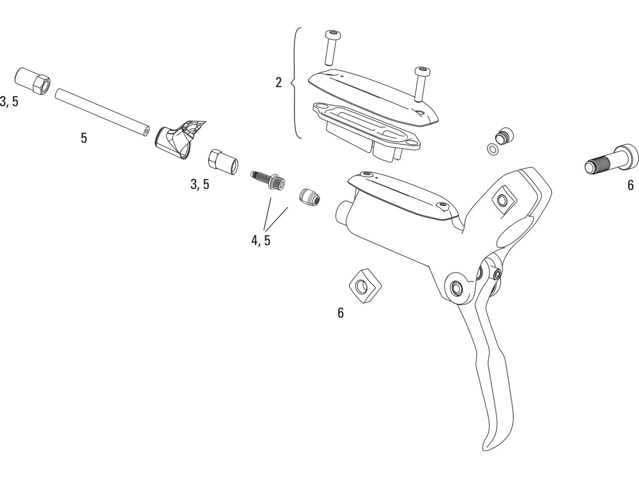 パーツ tempra cycle brake lever Tempra Quadruple Brake Lever - Brake Levers - Brakes
