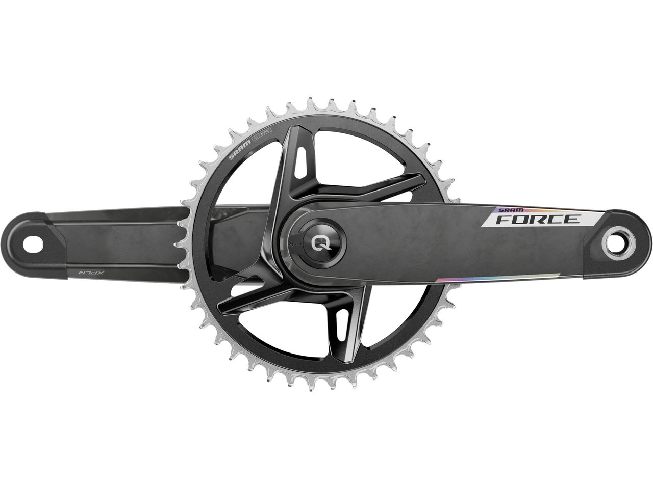 SRAM Force E1 XPLR Wide DUB DM 1x13-fach Carbon Powermeter Kurbelgarnitur SRAM Force E1 XPLR Wide DUB DM 1x13-fach Carbon Powermeter Kurbelgarnitur