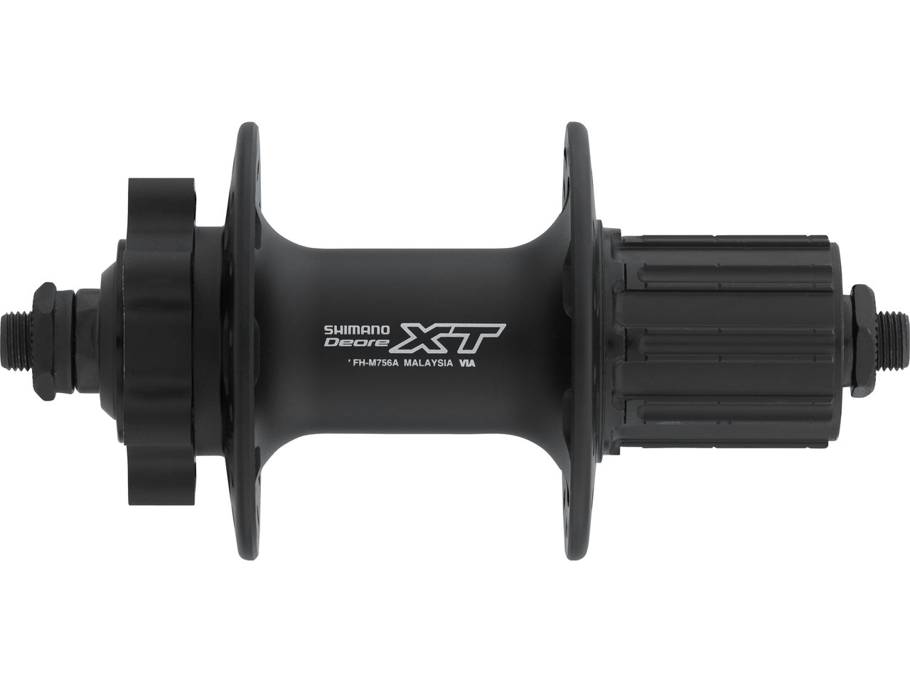 Shimano XT HR-Nabe FH-M756A Disc 6-Loch für Schnellspannachse Shimano XT HR-Nabe FH-M756A Disc 6-Loch für Schnellspannachse