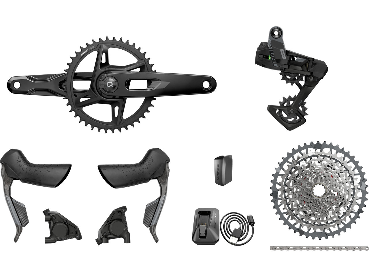 SRAM Rival E1 Wide XPLR AXS 1x13-speed Power Meter Group bike