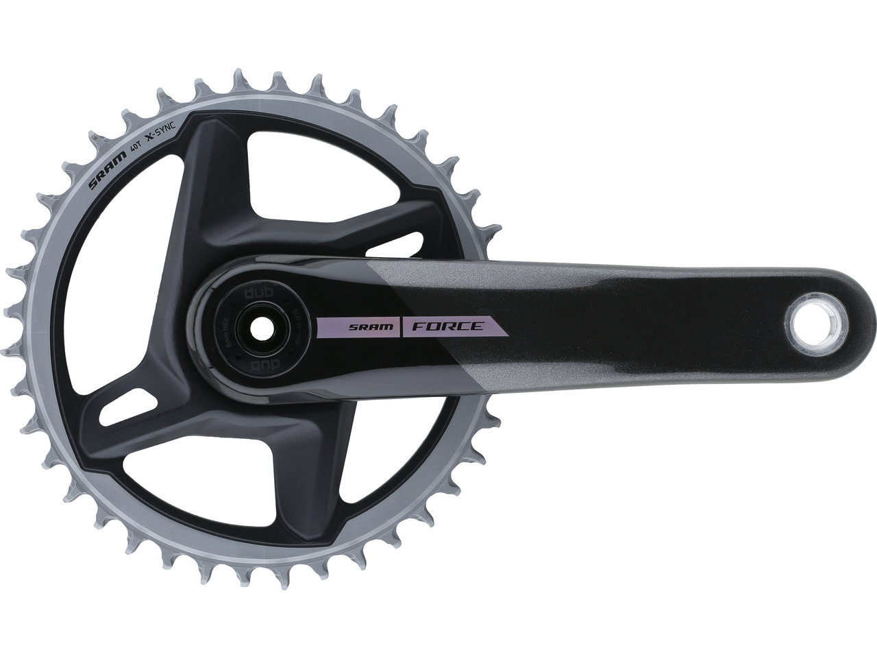 SRAM Force 1 D2 Wide DUB DM 1x12-fach Carbon Kurbelgarnitur SRAM Force 1 D2 Wide DUB DM 1x12-fach Carbon Kurbelgarnitur