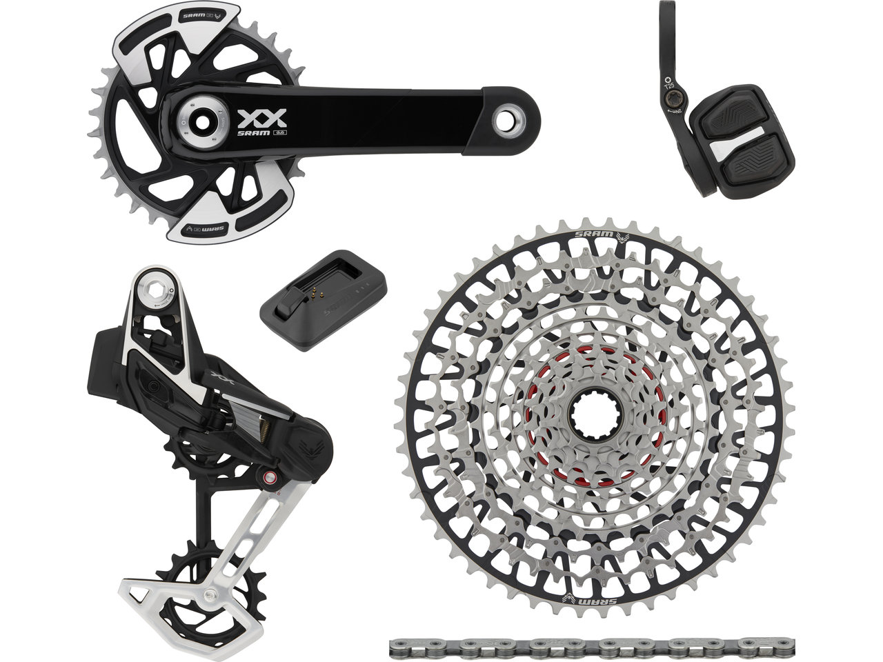 SRAM XX Eagle Transmission AXS 1x12-fach Gruppe SRAM XX Eagle Transmission AXS 1x12-fach Gruppe