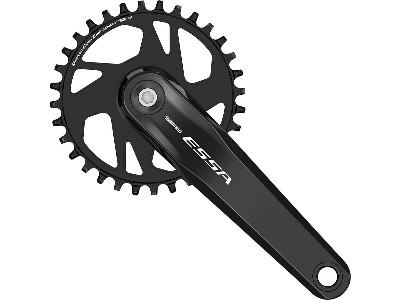 Shimano ESSA Kurbelgarnitur FC-U2000-1 Vierkant