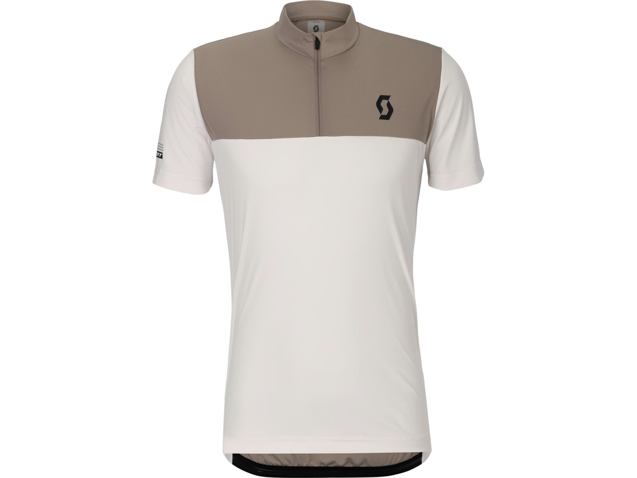 Cotton white / toast beige