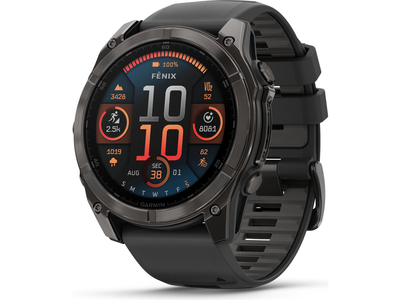 Garmin Fenix 8 AMOLED 47mm GPS Klokke