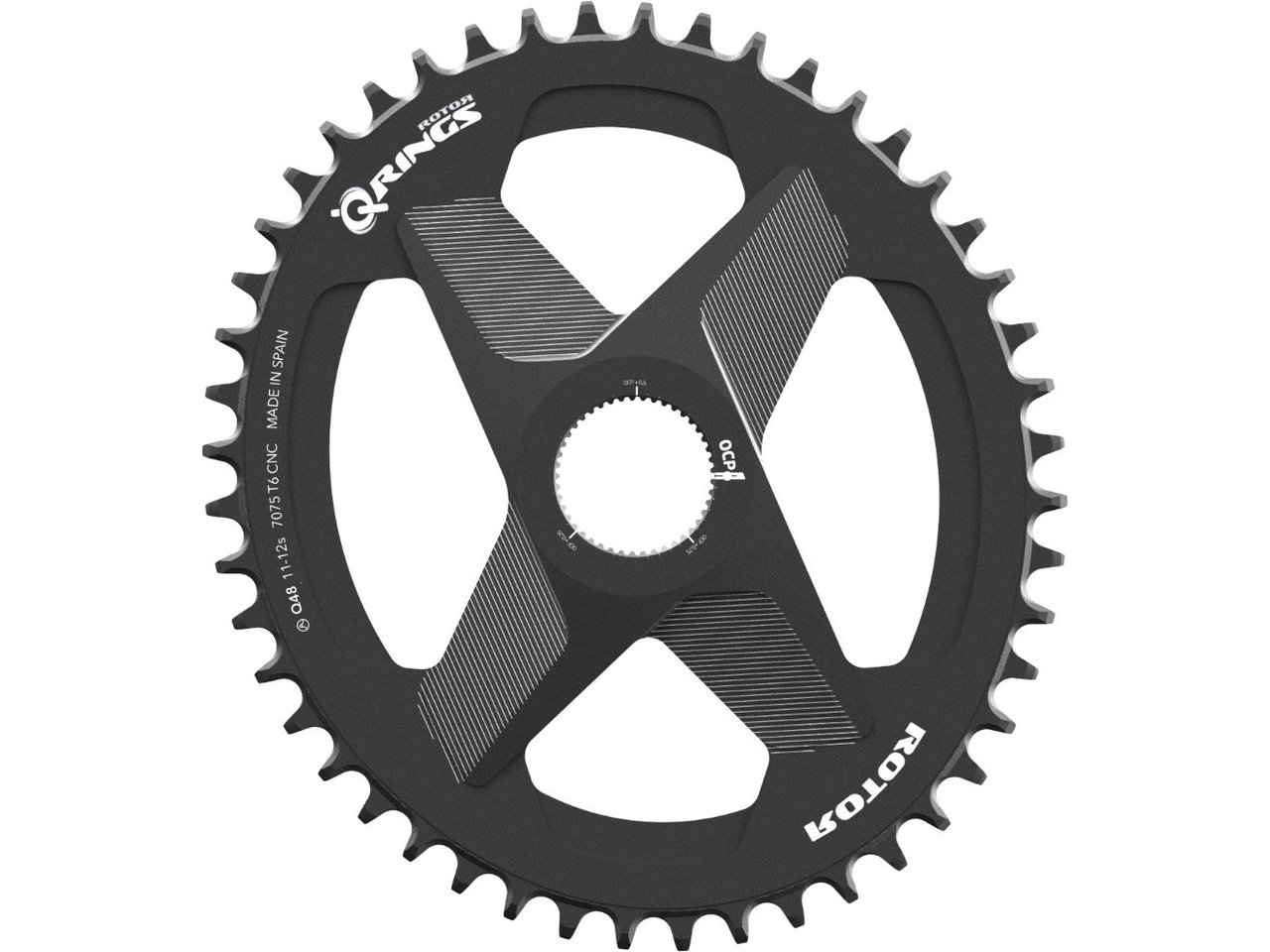 Rotor Q-RINGS 1-fach Universal Tooth Direct Mount Kettenblatt Rotor Q-RINGS 1-fach Universal Tooth Direct Mount Kettenblatt