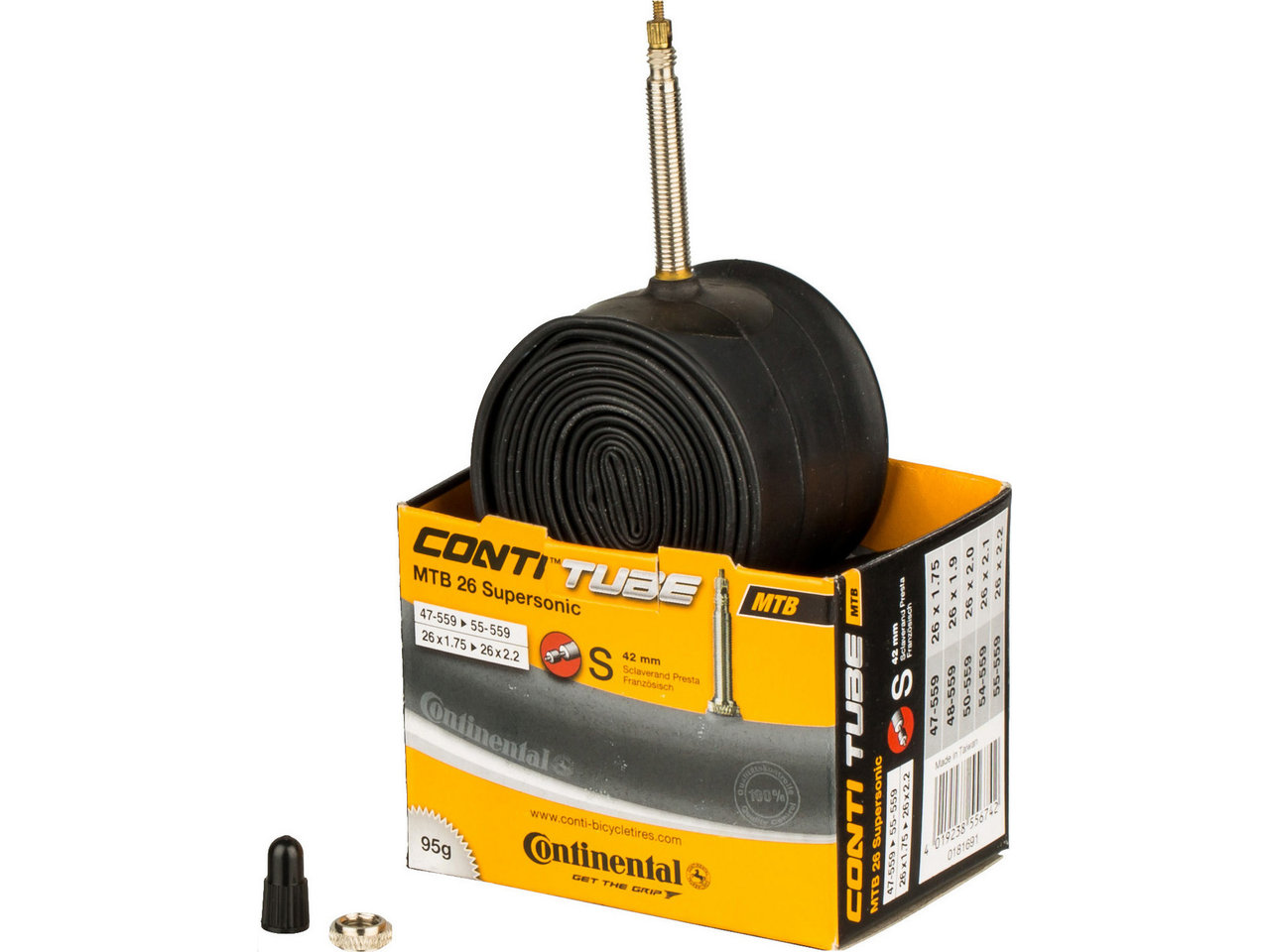 Continental Schlauch MTB 26 Supersonic Continental Schlauch MTB 26 Supersonic