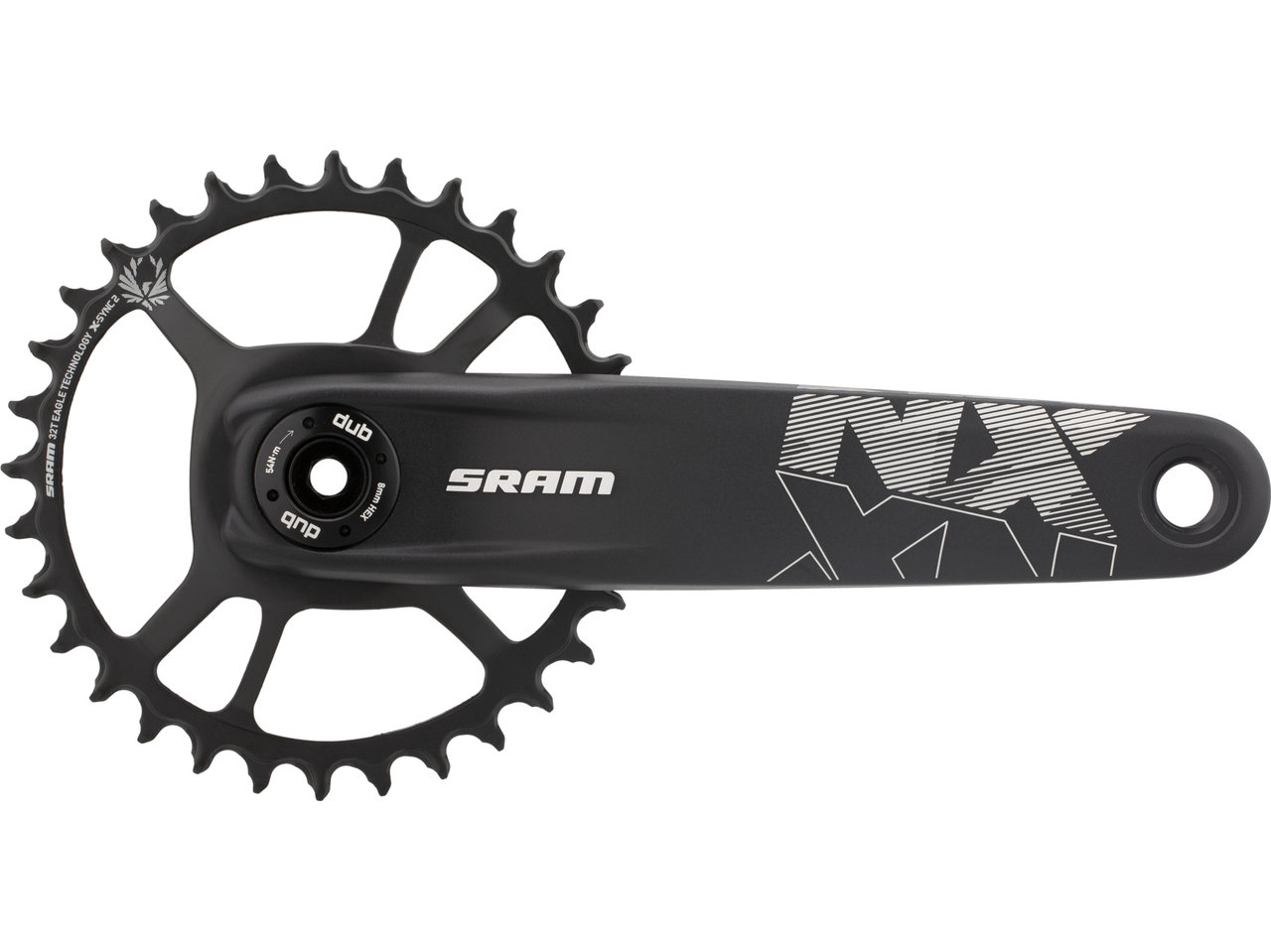 SRAM NX Eagle Direct Mount DUB 12-fach Kurbelgarnitur SRAM NX Eagle Direct Mount DUB 12-fach Kurbelgarnitur