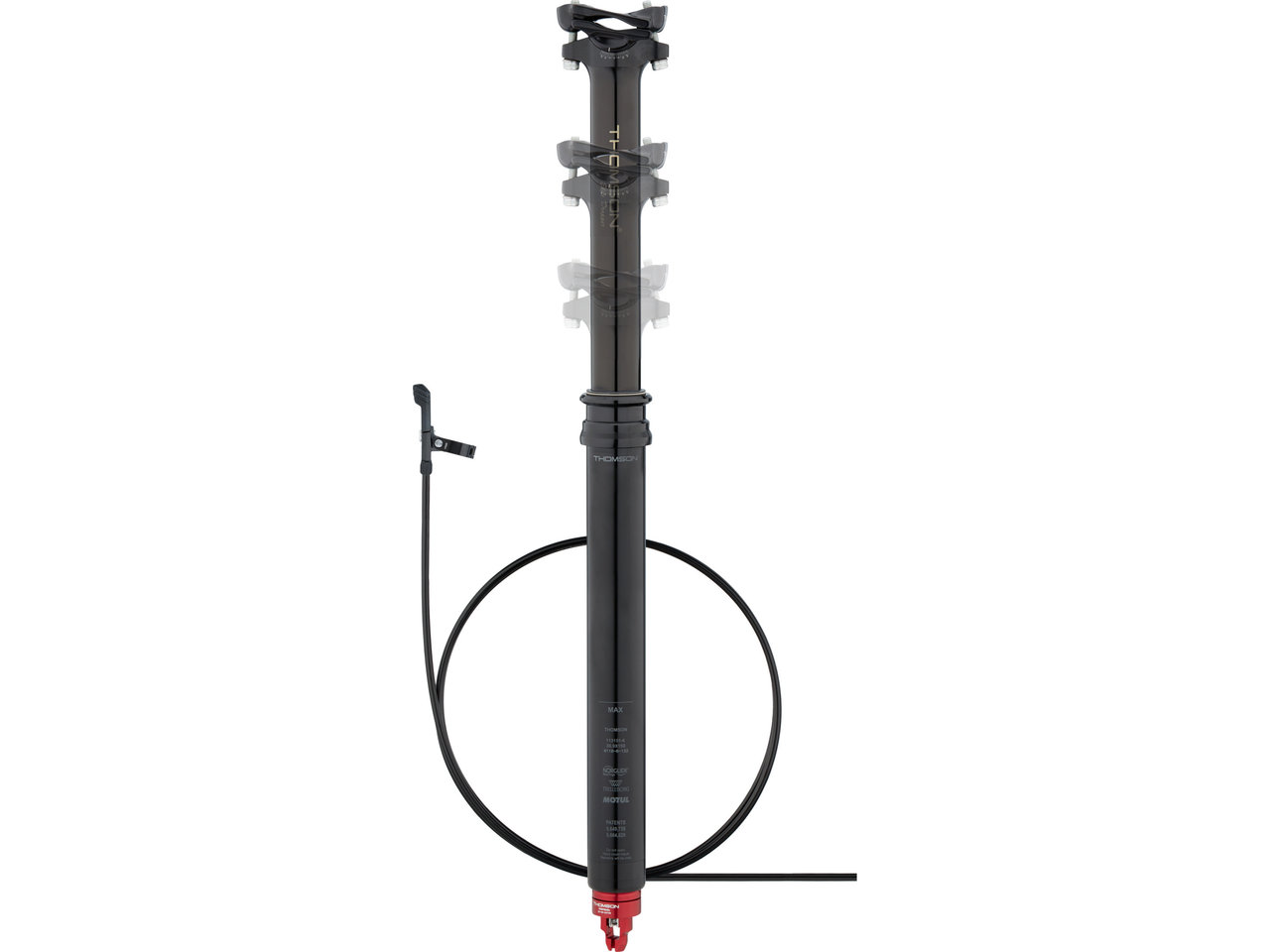 Thomson Covert Black 150 mm Sattelstütze Thomson Covert Black 150 mm Sattelstütze