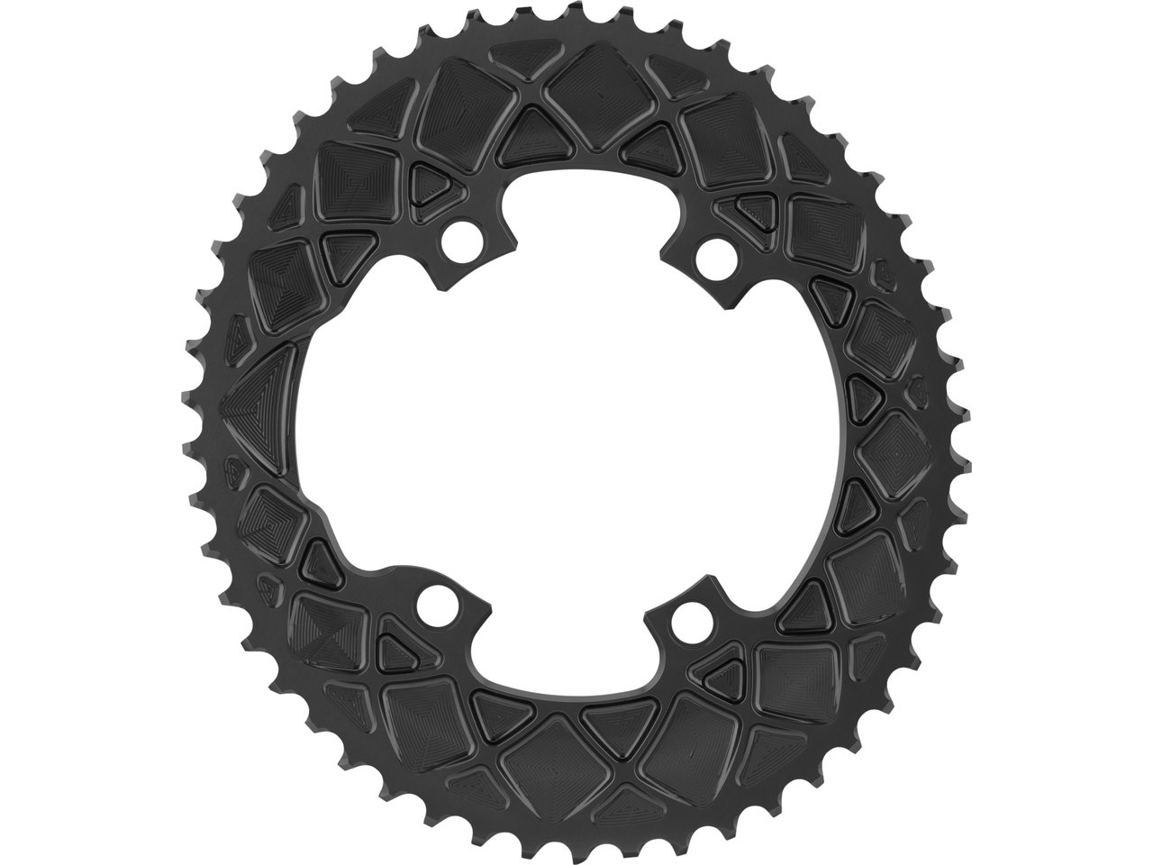 Premium Oval Road 110 4 Bcd Kettenblatt Fur Shimano Dura Ace Ultegra 105 Kurbeln 10 11s Schwarz