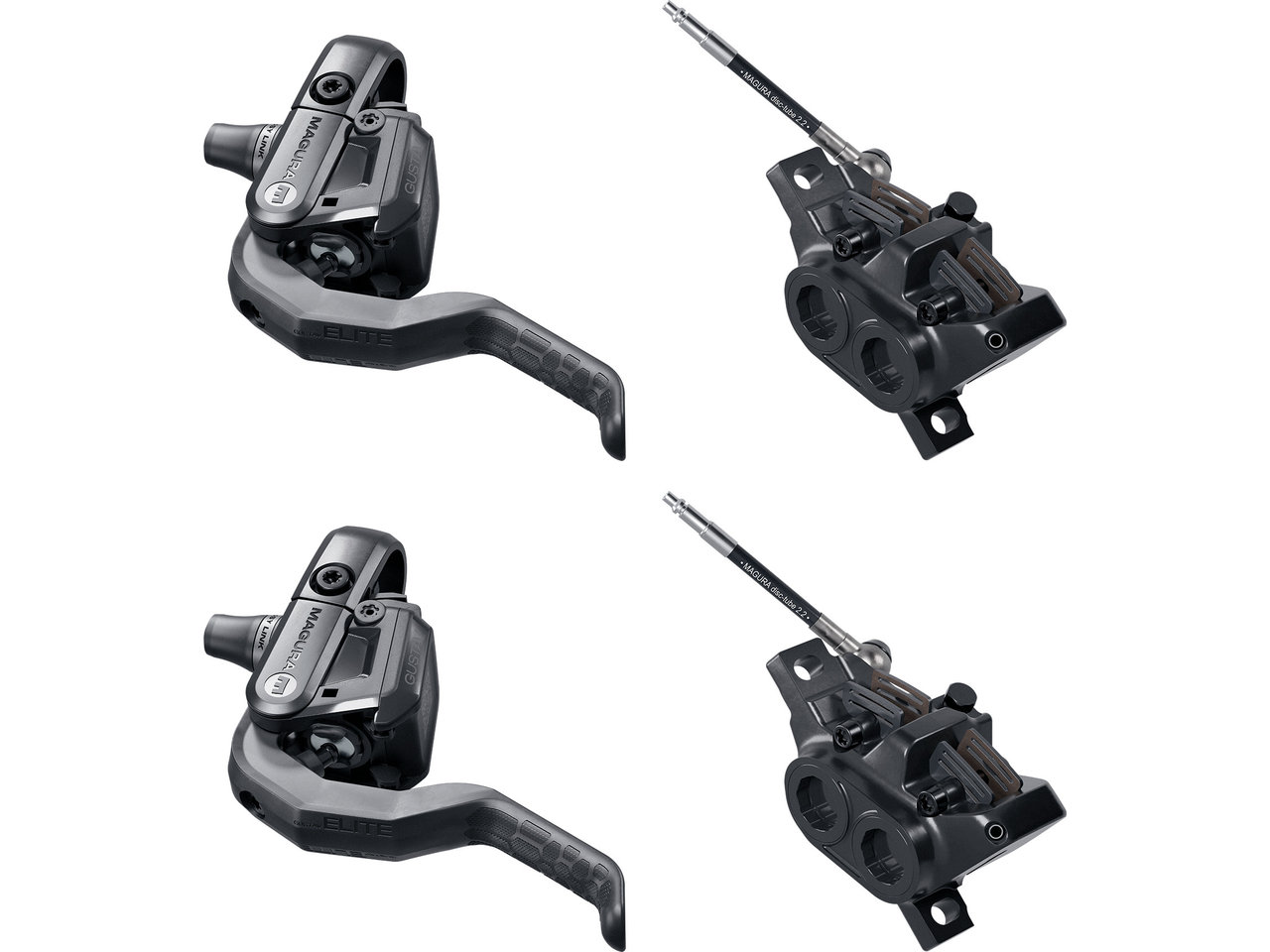 Gustav Elite V+h Set Scheibenbremse